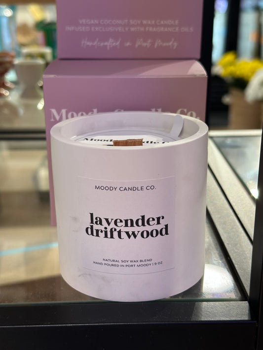 Moody Candle Co. - Lavender Driftwood
