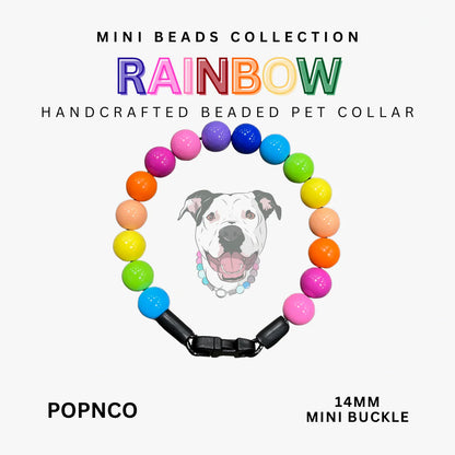 POPNCO Handcrafted Beaded Pet Collars - 9" Pet Collars
