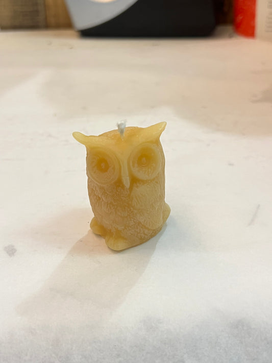 BC Bee - Tiny Owl Beeswax Candle