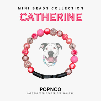 POPNCO Handcrafted Beaded Pet Collars - 11" Pet Collars