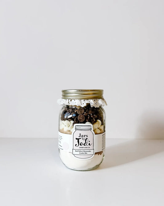 Jars by Jodi - Red Velvet Cheesecake Cookie mix