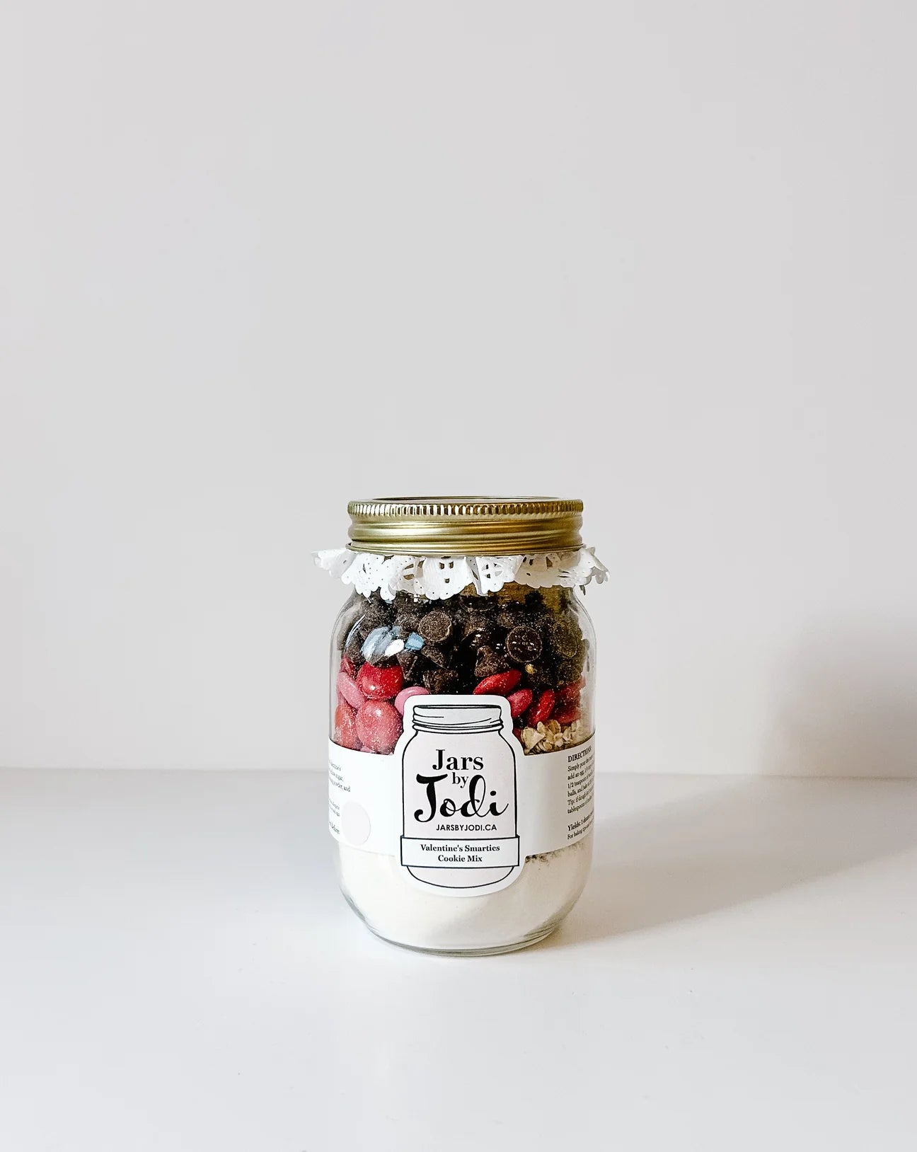 Jars by Jodi - Valentine’s Smarties Cookie Mix