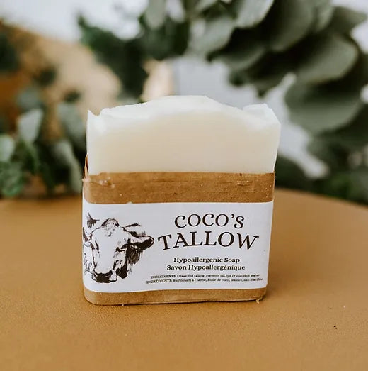 Coco’s Tallow - Hypoallergenic Tallow Soap Bar