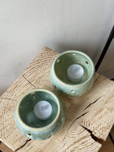 Load image into Gallery viewer, CM Pottery - Luminary Teal Drop/ Star
