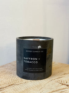 Moody Candle Co. - Saffron + Tobacco