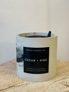 Moody Candles Co. - Cedar + Pine