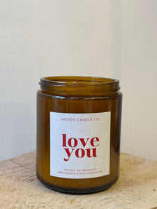 Moody Candle Co. - Love You