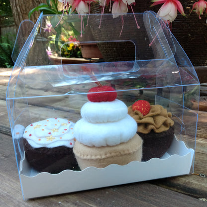 Wool Food - Cupcake Trio