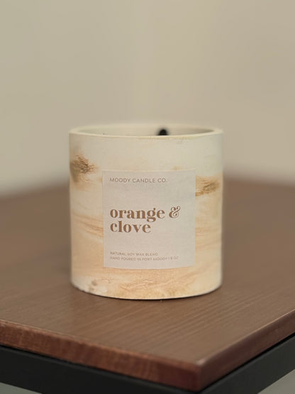 Moody Candle Co. - Orange & Clove