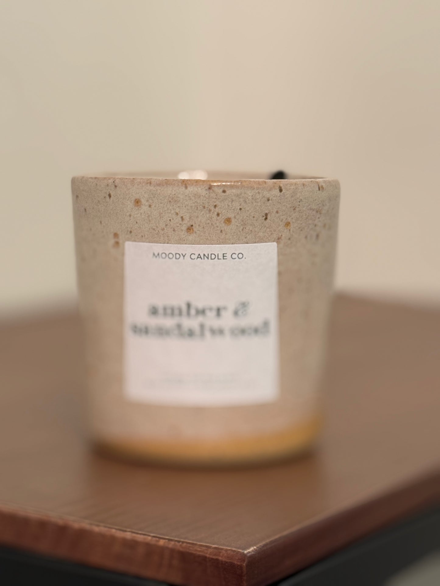 Moody Candle Co. - Amber & Sandalwood