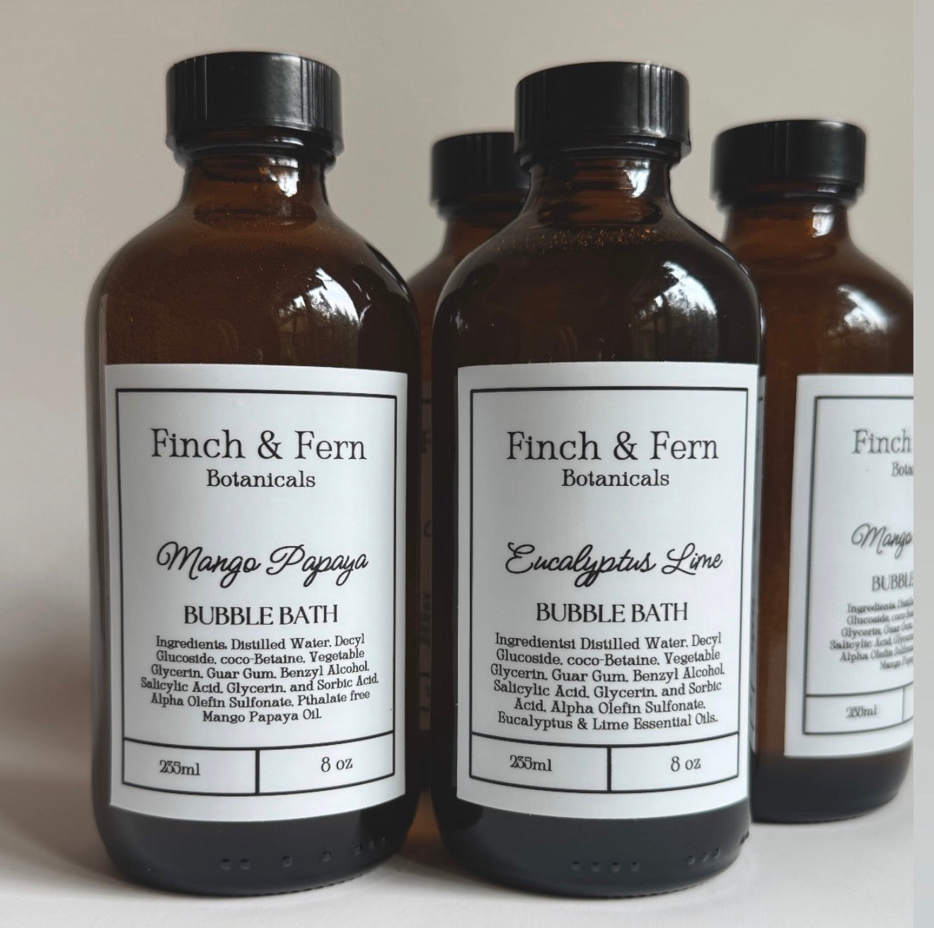 Finch & Fern Botanicals - Bubble bath