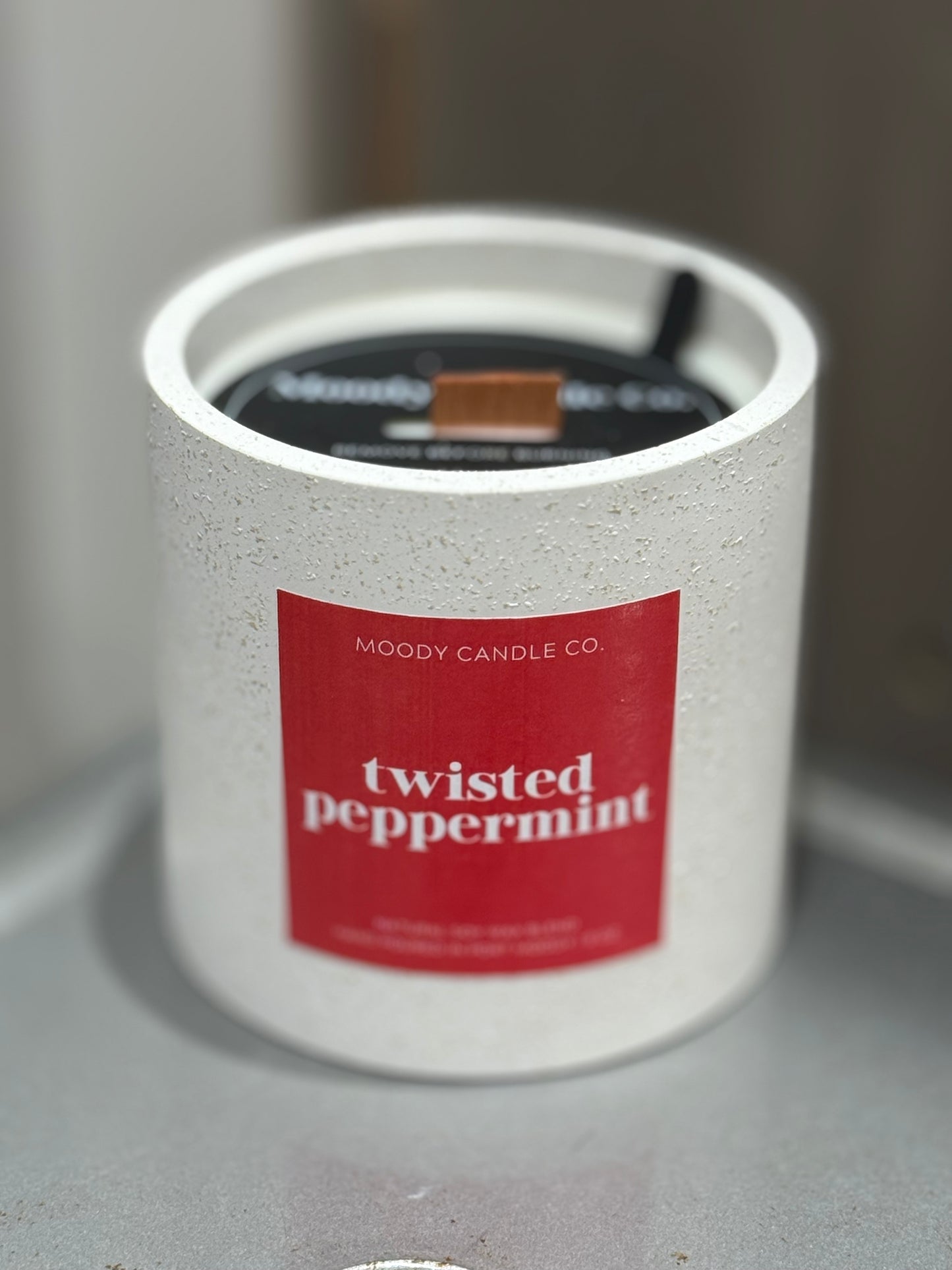Moody Candle Co. - Twisted Peppermint
