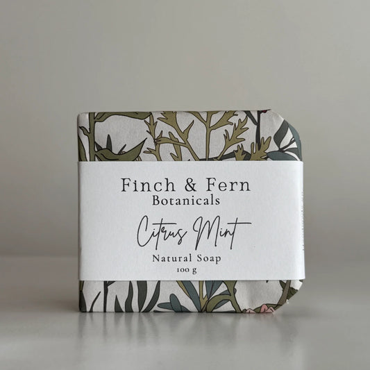 Finch & Fern Botanicals - Citrus Mint Soap Bar