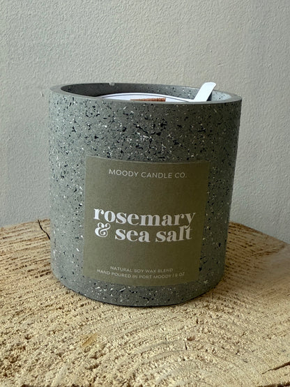 Moody Candle Co. - Rosemary & Sea Salt