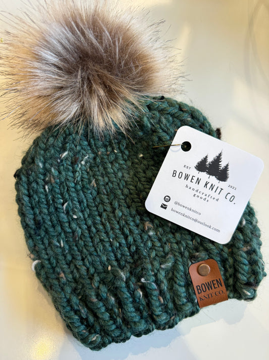 Bowen Knit Co. - Classic Toque - Forest Green