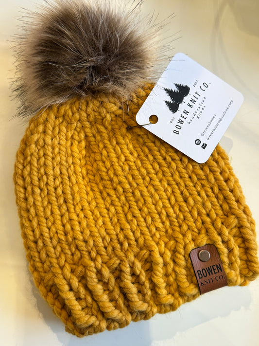 Bowen Knit Co. - Classic Toque - Yellow