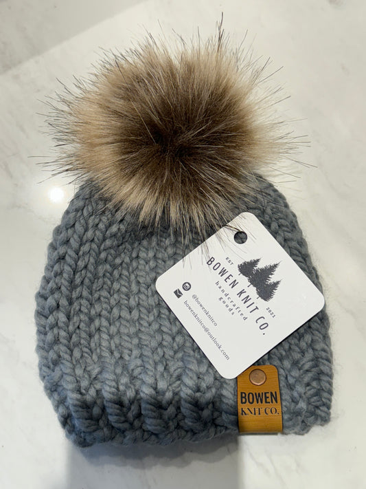 Bowen Knit Co. - Classic Toque - Grey