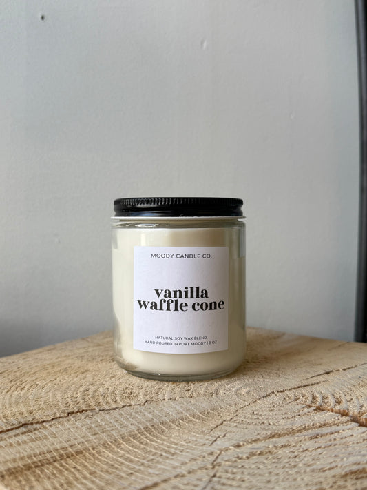 Moody Candle Co. - Vanilla Waffle Cone