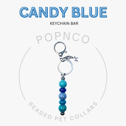 POPNCO Handcrafted Beaded Pet Collars - Keychain Bar Assorted