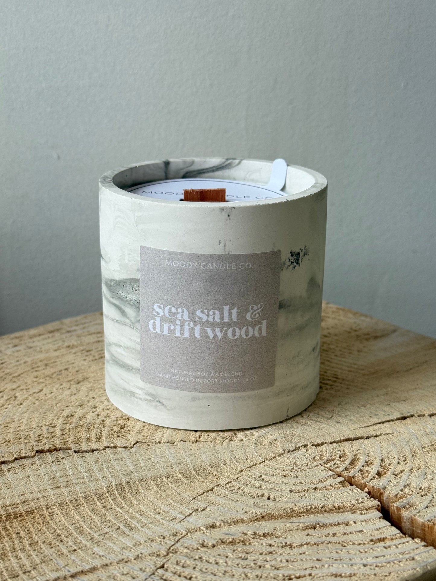 Moody Candle Co. -  Sea Salt & Driftwood