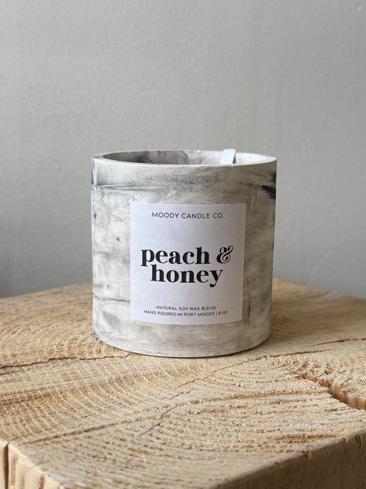 Moody Candle Co. -  Peach & Honey