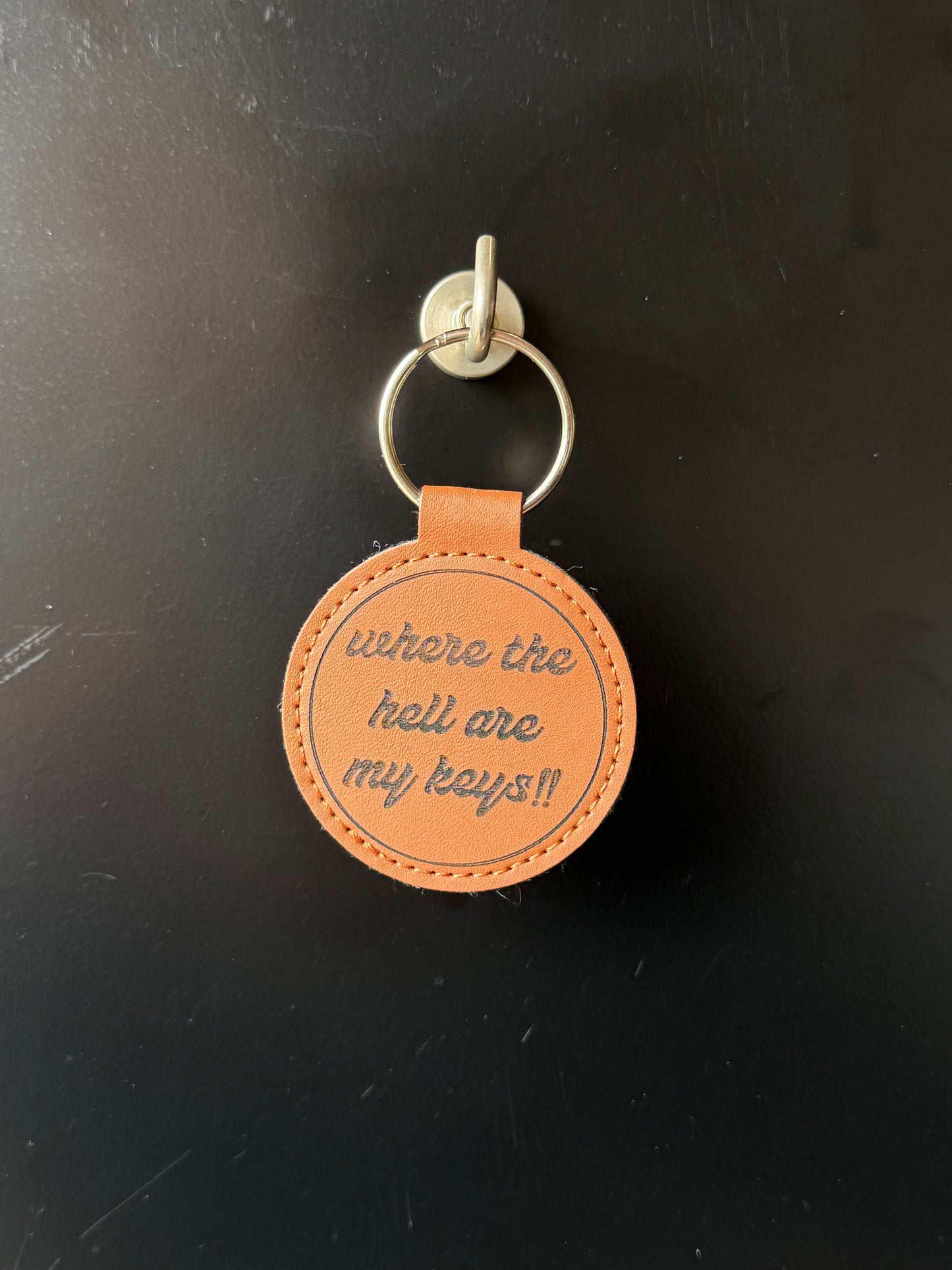Rockin Ron - Leather Keychains