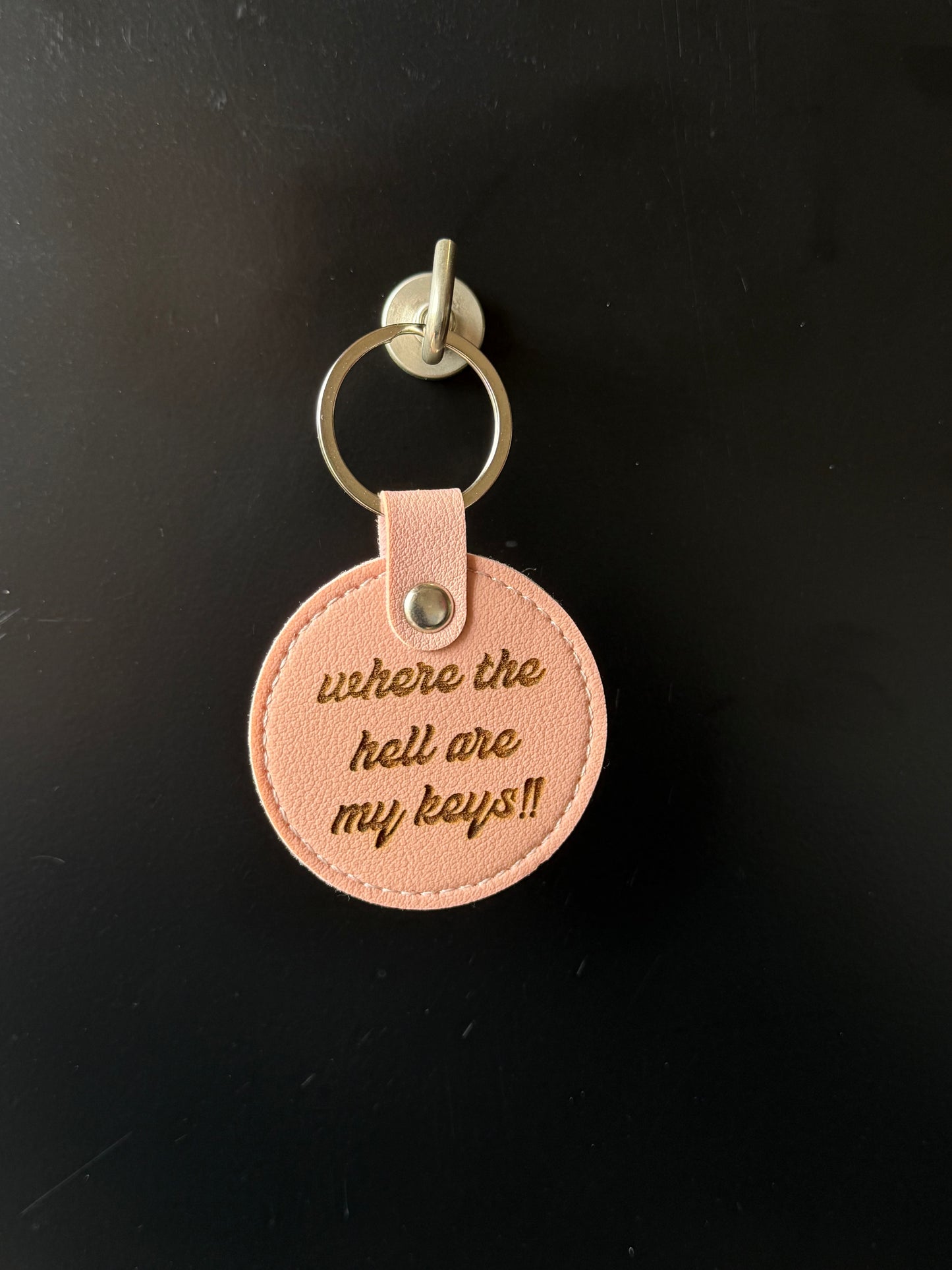 Rockin Ron - Leather Keychains