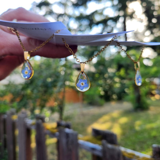 Sea Sprout Designs - Teardrop Necklaces