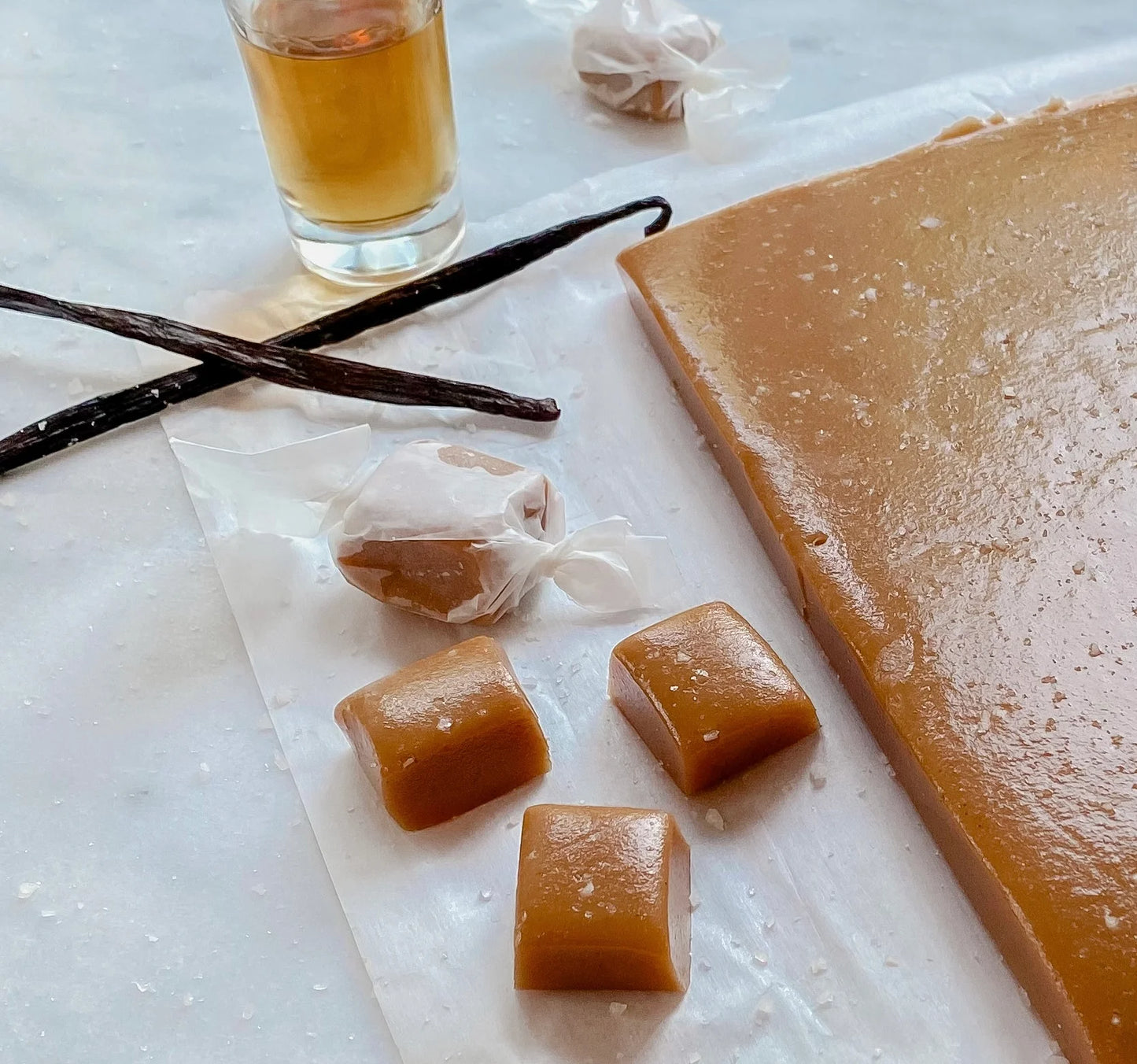 Charlie Girls Goods - Vanilla Bean And Bourbon Caramels