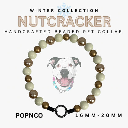 POPNCO Handcrafted Beaded Pet Collars - 17.25"