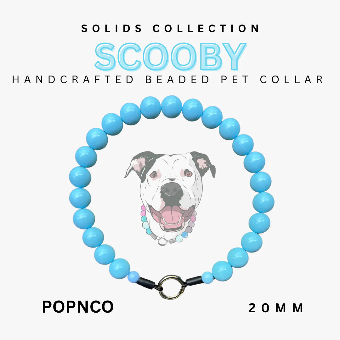 POPNCO Handcrafted Beaded Pet Collars - 15"Collars