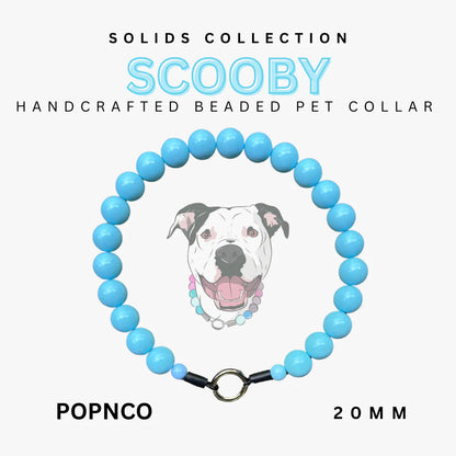 POPNCO Handcrafted Beaded Pet Collars - 15"Collars