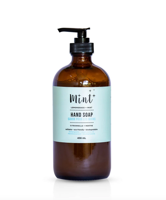 Mint Cleaning Products - Hand Soap - Bottle