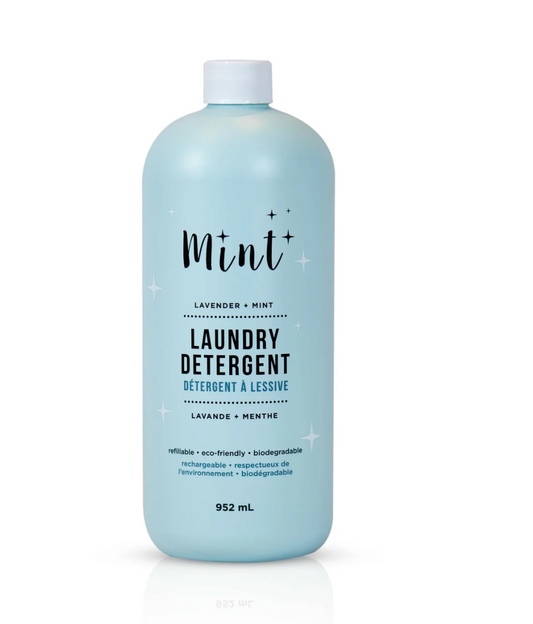 Mint Cleaning Products - Laundry Detergent, Plastic Bottle