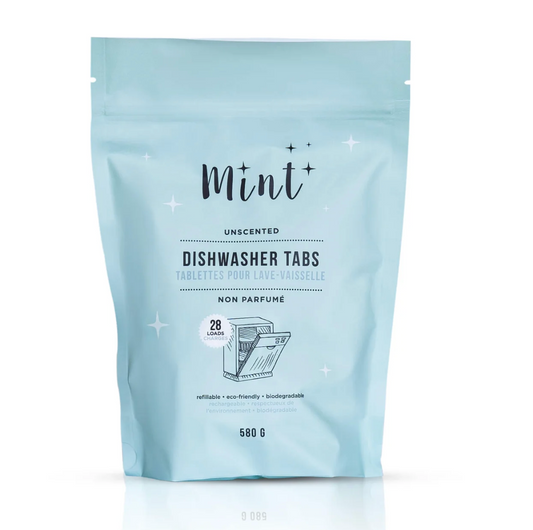 Mint Cleaning Products - Dishwasher Tabs, Bag