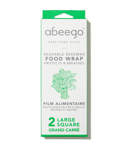 Abeego - Bees Wax Food Wraps - Large - 2 pack