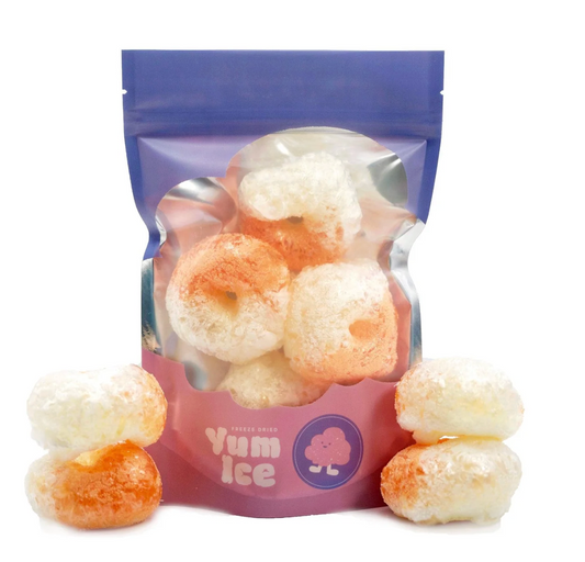 Yum Ice - Freeze Dried Peach Rings