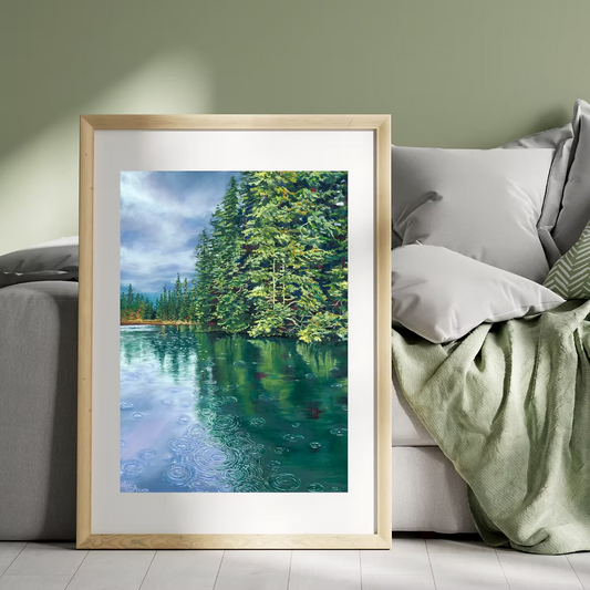 Leah Fisher Art - Sasamat Lake