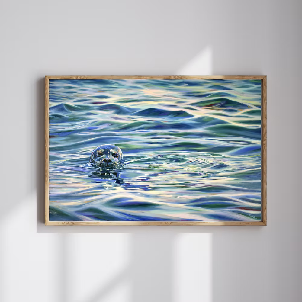Leah Fisher Art - Curious Visitor