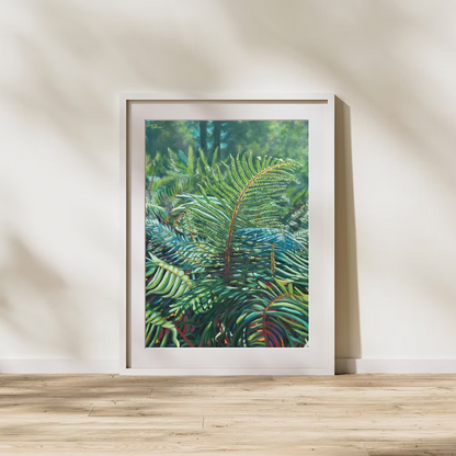 Leah Fisher Art - Dancing Ferns