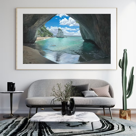 Leah Fisher Art - Cathedral Cove