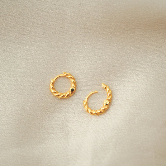 For The Seconds -Twist Hoops