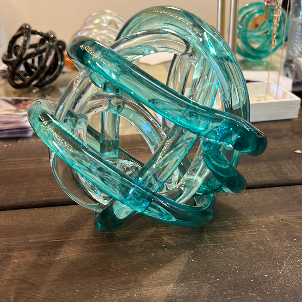 Indy Dee- Large Glass Decor