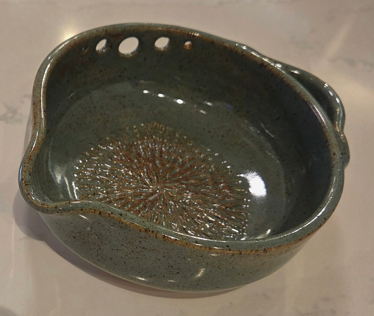 CM Pottery - Moss Green dressing bowl