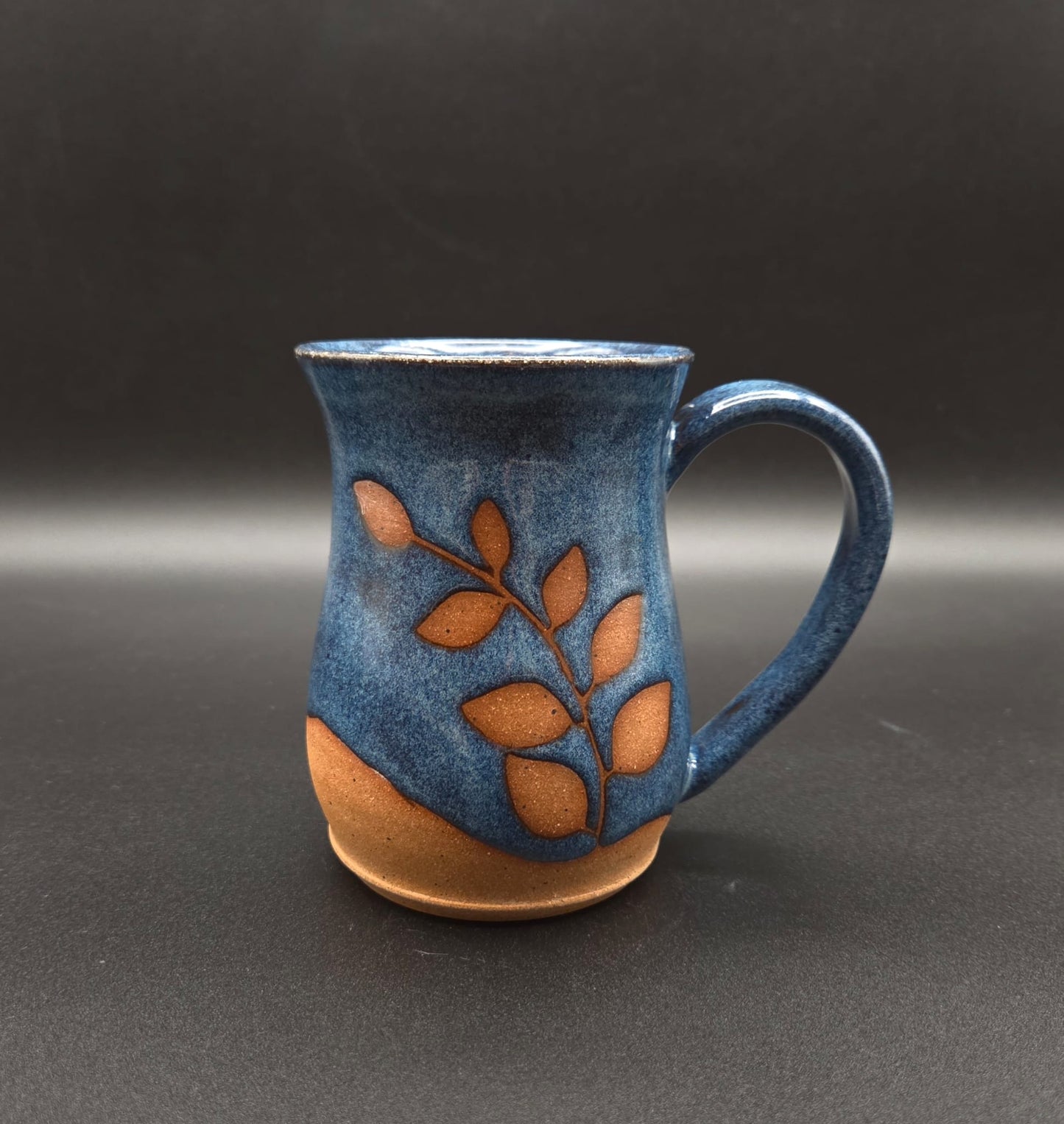 CM Pottery - Midnight Leaves mug