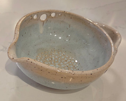 CM Pottery - Ice Blue dressing bowl