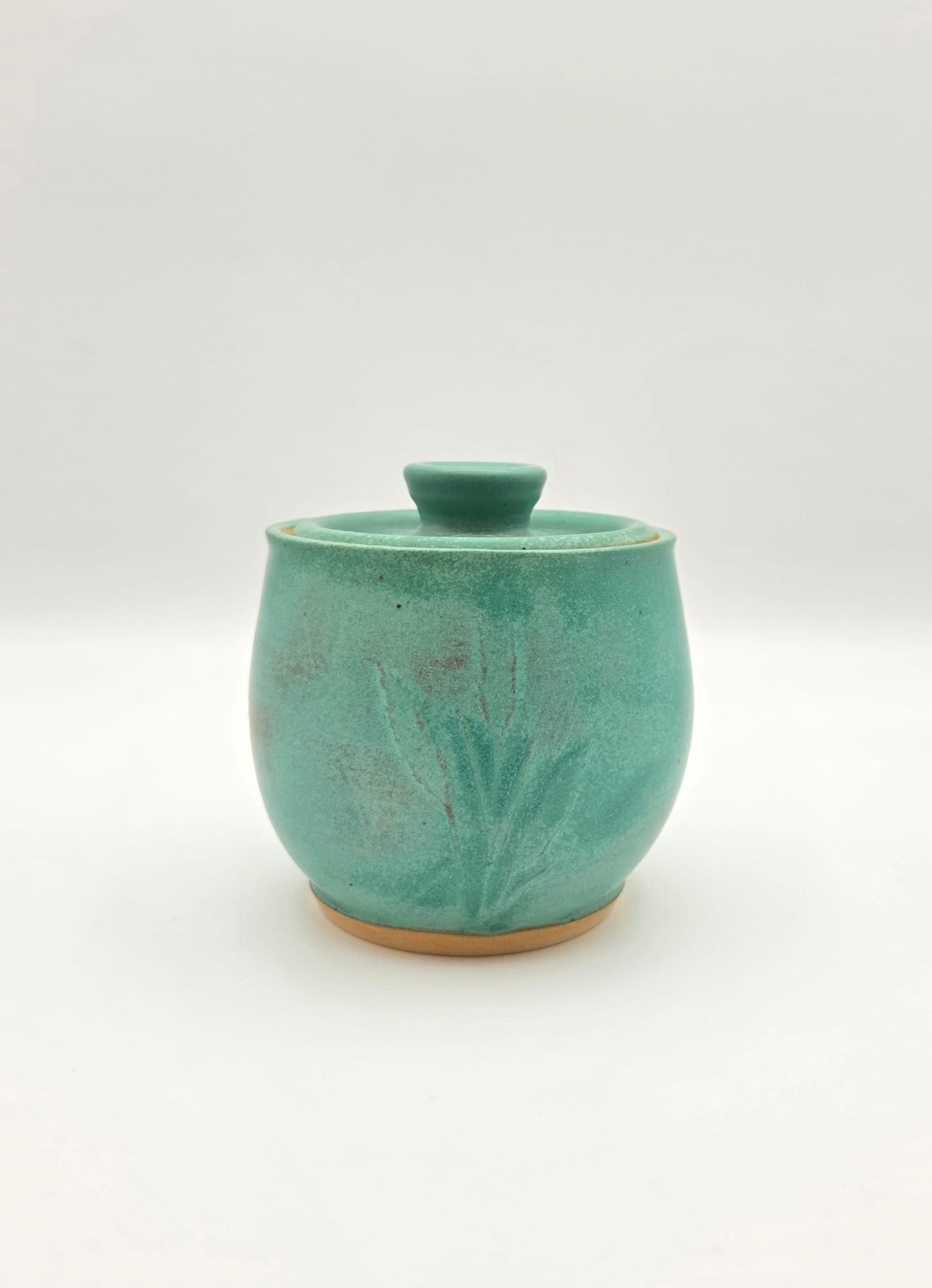 CM Pottery - Spring Grass sugar and creamer set