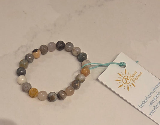 Albena Popova - Bamboo Leaf Agate bracelet