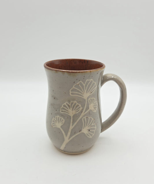 CM Pottery - Rustic Petals mug