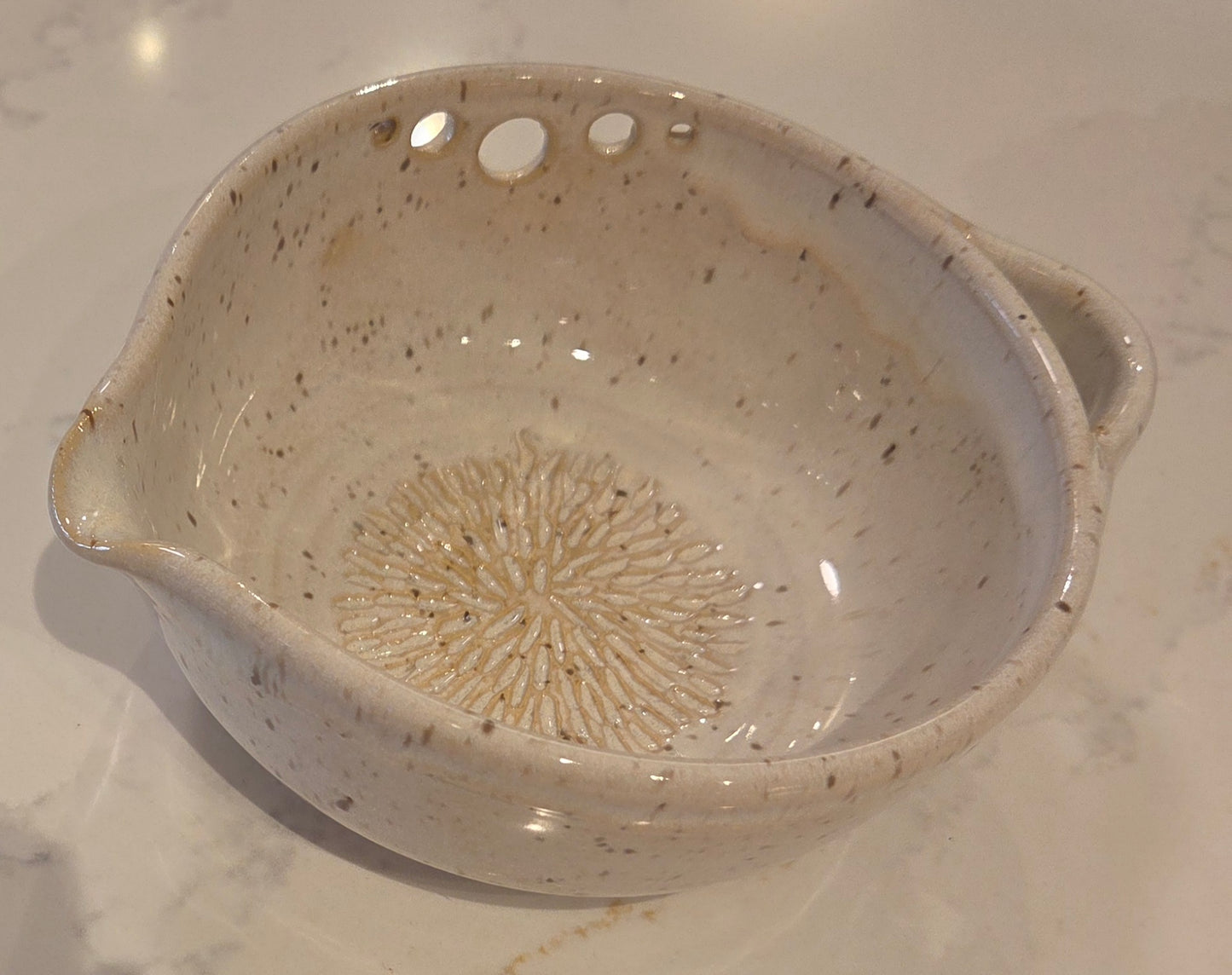 CM Pottery - White dressing bowl